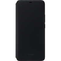 Etui folio Huawei HW51992636 noir pour Mate 20 Pro