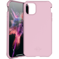 Coque rigide Spectrum Solid Itskins rose pour iPhone 11 Pro