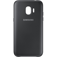 Coque rigide Samsung EF-PJ250CB noire pour Galaxy J2 Pro J250 2018