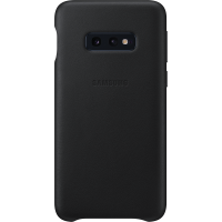 Coque rigide en cuir noir Samsung EF-VG970LB pour Galaxy S10e G970