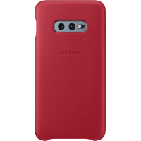 Coque rigide en cuir rouge Samsung EF-VG970LR pour Galaxy S10e G970