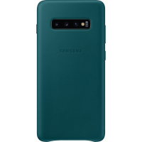 Coque rigide en cuir vert Samsung EF-VG975LG pour Galaxy S10+ G975