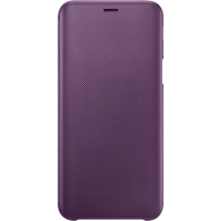 Etui à rabat Samsung EF-WJ600CE violet pour Galaxy J6 J600 2018