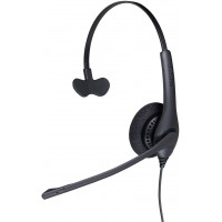 Jabra Biz 1500 - Casque Mono supra-auriculaire Quick Disconnect - Casque Filaire avec Microphone Antibruit et Protection contre 