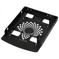 LogiLink AD0011 Support en aluminium pour Disque Dur 2,5"/3,5" Noir