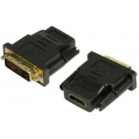 LogiLink AH0001 HDMI adaptateur, HDMI female - DVI-D male