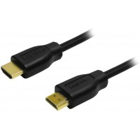 LogiLink CH0035 Câble HDMI V1.4 avec Ethernet 19-pin Mâle/Mâle 1 m Noir