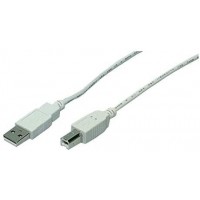 LogiLink CU0008 Câble USB 2.0 Mâle/Mâle 3 m Gris