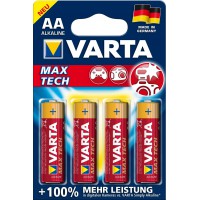 4 PILES MAX TECH LR6 / AA (Mignon) (4706) VARTA