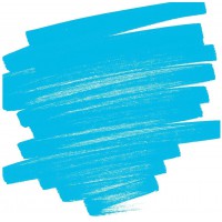 Marqueur pigment fin bleu clair