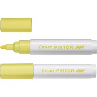 Pilot Mk Pintor 4902505542039 Marqueur de trait moyen 1,4 mm Jaune Multicolore