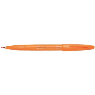 Pentel SES15C-F Feutre Pinceau en souple a  base d'eau pour Croquis Orange