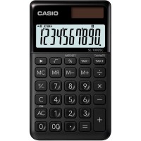 Casio SL 1000 SC BK Calculatrice de Poche Noir