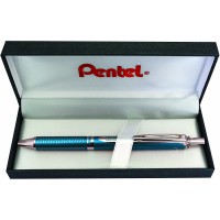 Pentel Roller a  Encre Gel Energel Streling Bl407 Argent