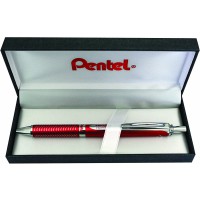 Pentel - Pentel roller a encre gel EnerGel Sterling BL407, rouge