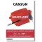 CANSON Bloc 20 feuilles GRADUATE Huile & Acrylique - colle petit cote - A5 290g/m²