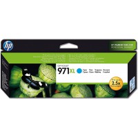 HP 971XL Cartouche d'Encre Cyan grande capacite Authentique (CN626AE) pour HP OfficeJet X451dw / X476dw / X551dw / X576dw