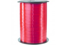 Clairefontaine 601706C - Une bobine de Ruban Bolduc Lisse - 500mx0,7 cm - Rouge - Ruban decoratif cadeau, DIY