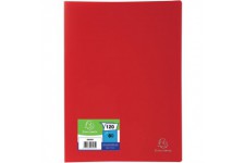 Exacompta - Ref. 8565E - 1 Protege-documents OPAK - Couverture en polypropylene souple - 60 pochettes interieures leg