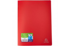 Exacompta - Ref. 8585E - 1 Protege-documents OPAK - Couverture en polypropylene souple - 80 pochettes interieures legerement gra