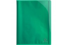 Lot de 20 : Exacompta 85670e Porte vues Iderama couverture polypro brillante et pochettes interieures lisse haute transparence 2