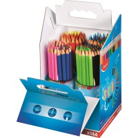 Maped - Crayons de Couleur Color'Peps - crayon Triangulaire Ergonomique aux Couleurs Vives - Conforme a  La Reglementation Des J