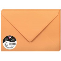 Clairefontaine 10335C - Sachet de 5 Cartes Simples - Format 10,5x14,8cm - 210g/m² - Coloris Essence de Rose - Invitation Eveneme