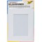 Max Bringmann Kg 35187 Cadre Photo Folie Carton epais Decorer 16.6 x 21.6cm Plastique Blanc