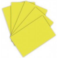 6349 Lot de 50 Feuilles de Papier de Couleur Citron Vert Format A3 130 g/m²