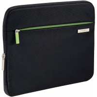 Leitz Pochette pour Tablette 10â€œ, 5 Poches de Rangement, Noir, Polyester Deperlant, Smart Traveller, 62930095