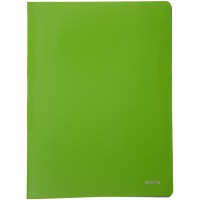 LEITZ 45641050 - Carpeta de fundas SOLID PP 20 fundas DIN A4 color verde