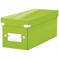 Leitz Boite de Rangement Format CD, Vert, Click & Store, 60410054